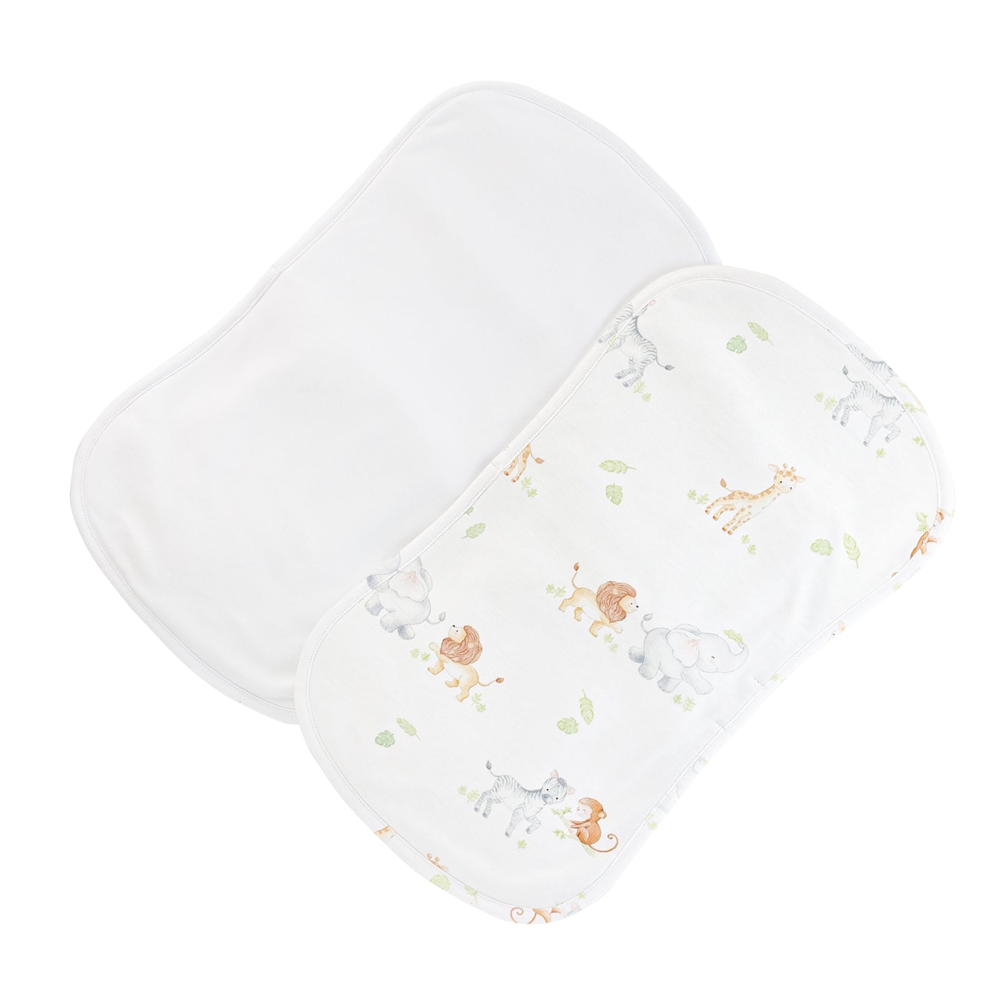 Safari Adventure Printed Burp Cloth Set