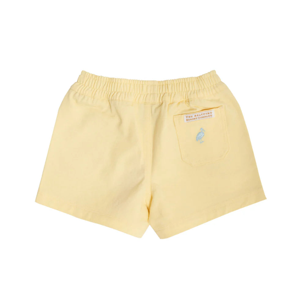 Sheffield Shorts, Bellport Butter Yellow with Buckhead Blue Stork