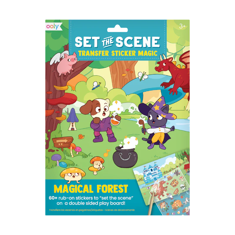 Set The Scene Transfer Stickers Magic - Magical Forest