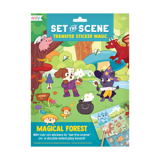 Set The Scene Transfer Stickers Magic - Magical Forest