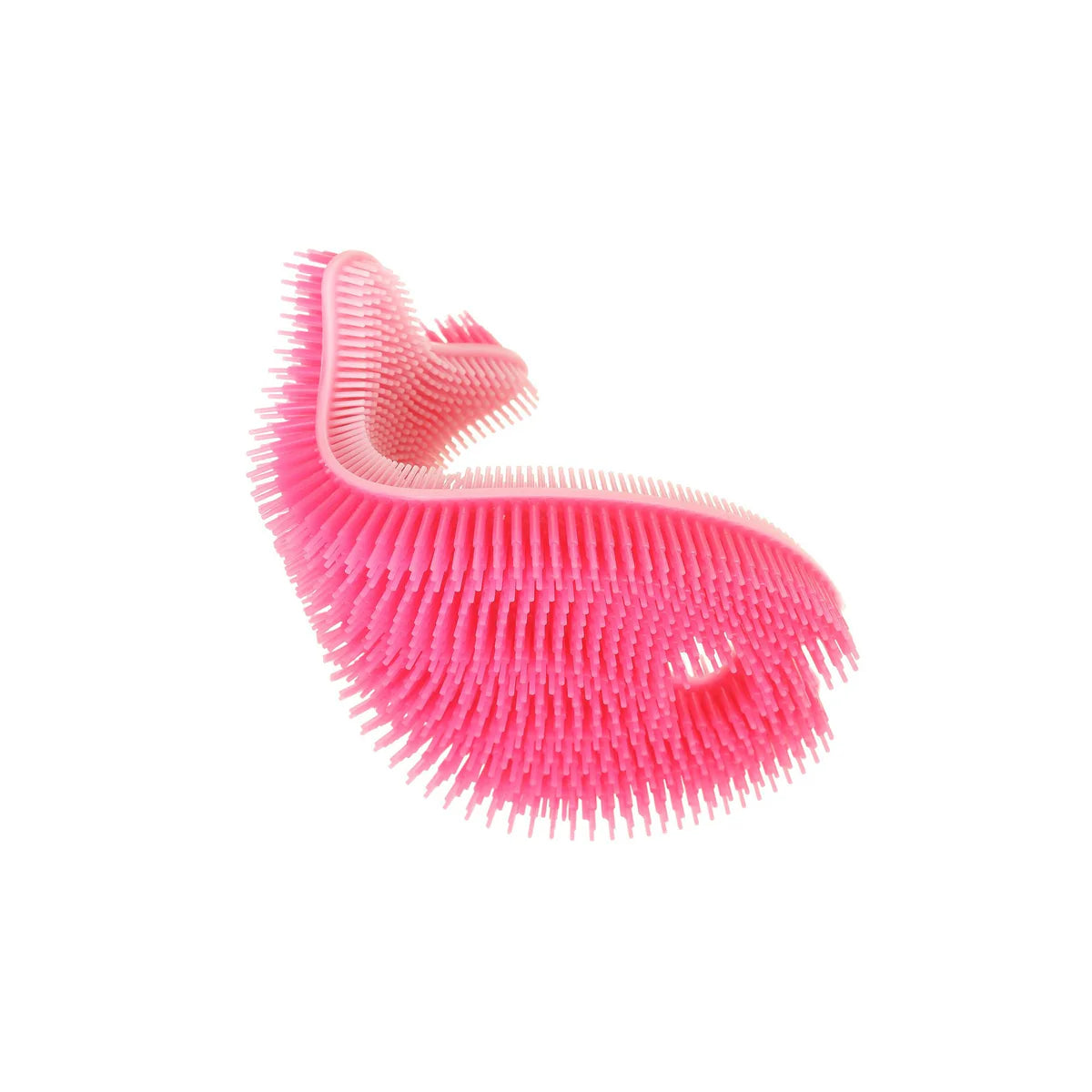 Silicone Fish Bath Scrub, Pink