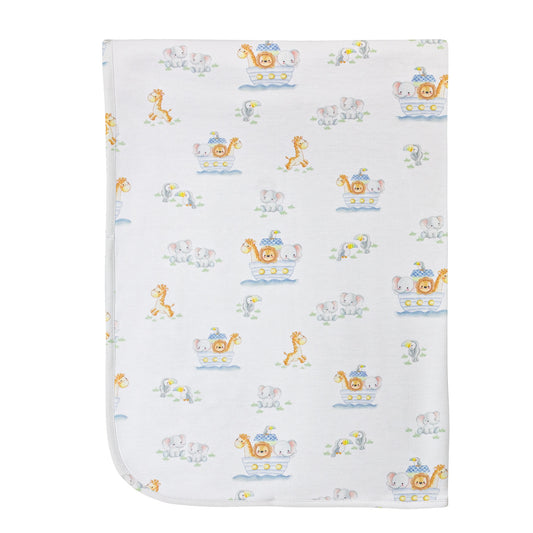 Noah’s Arc Printed Receiving Blanket