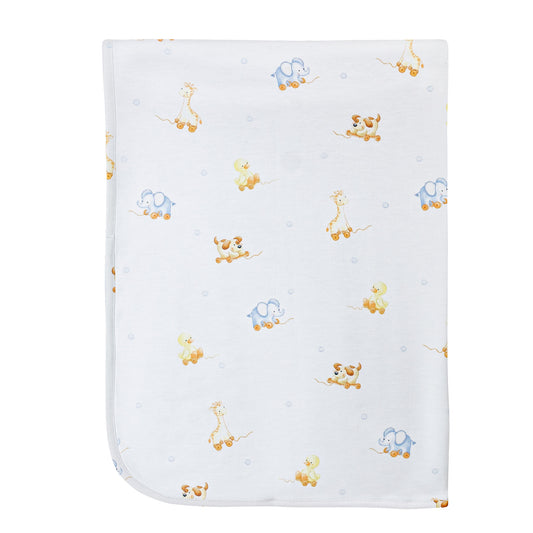 Sweet Toys Printed Receiving Blanket