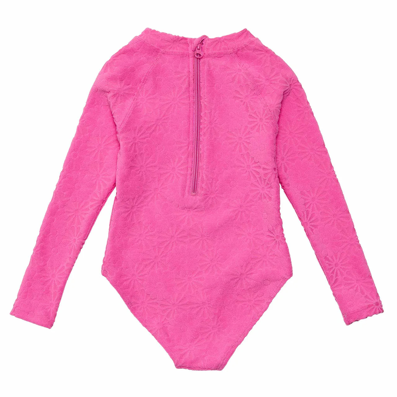 Bubblegum Bloom LS Surf Suit