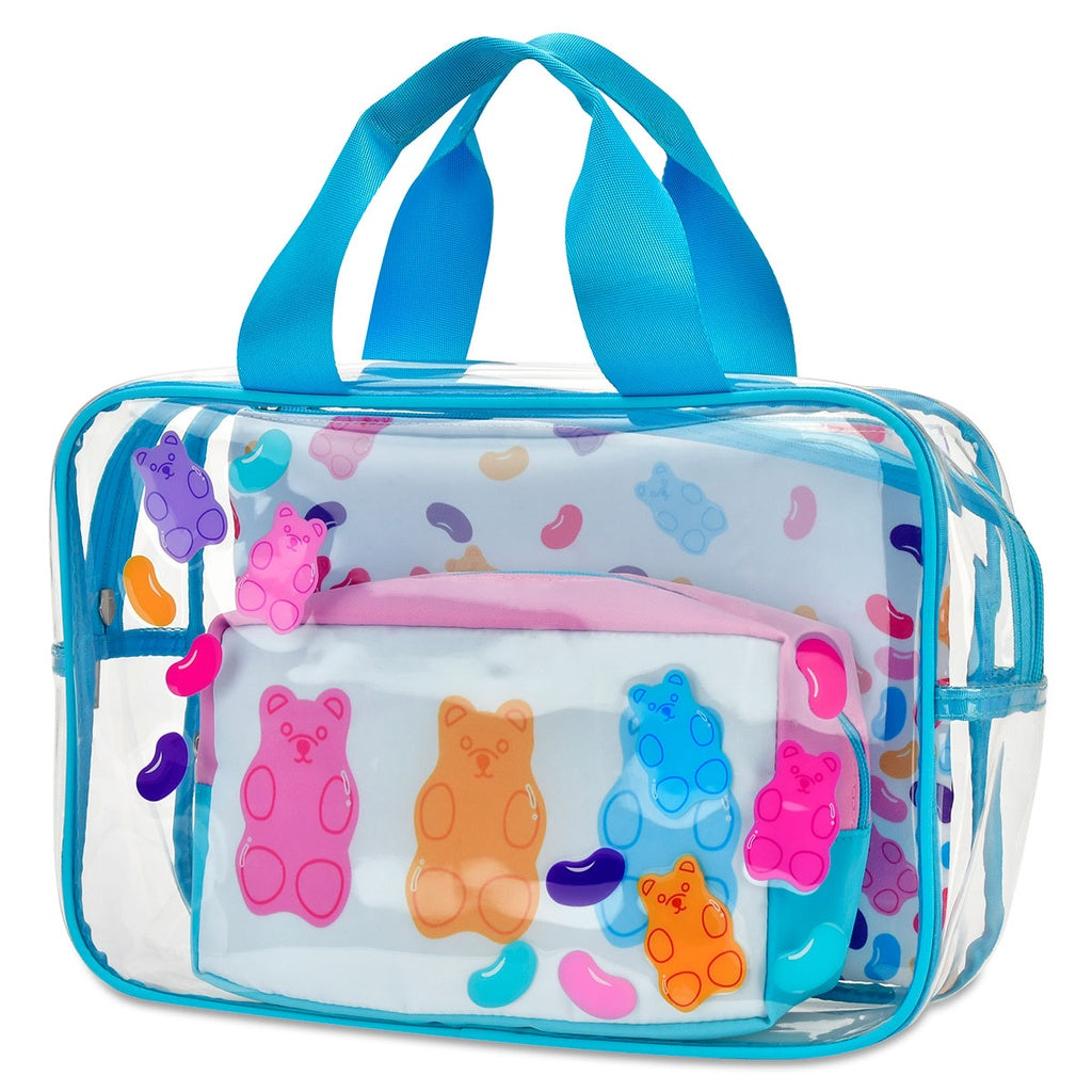 Jelly Bears Cosmetic Bag Trio