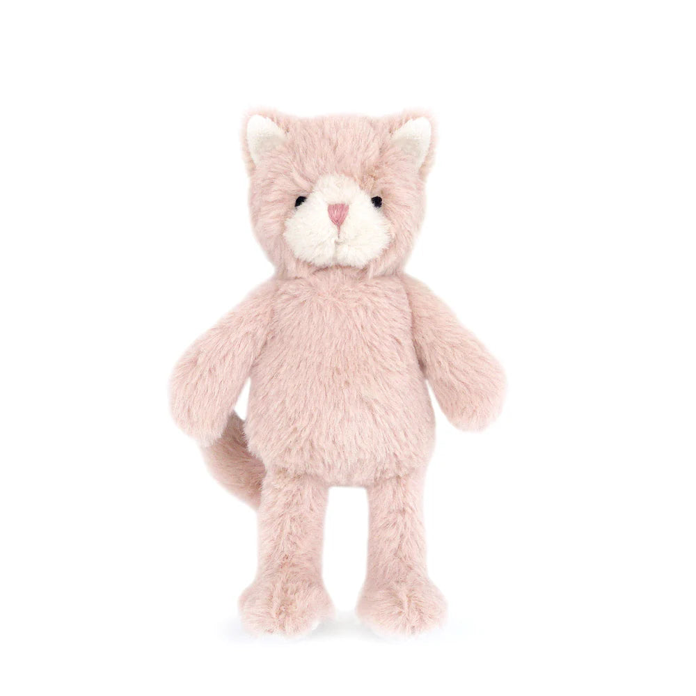 Pink Kitty Plush Rattle