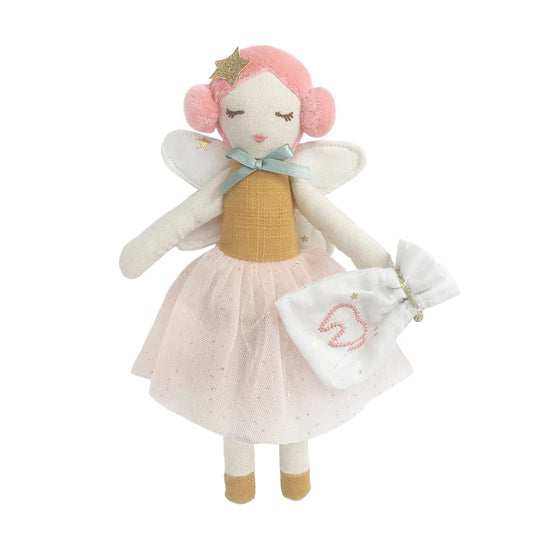 Tooth Fairy Doll with Pouch