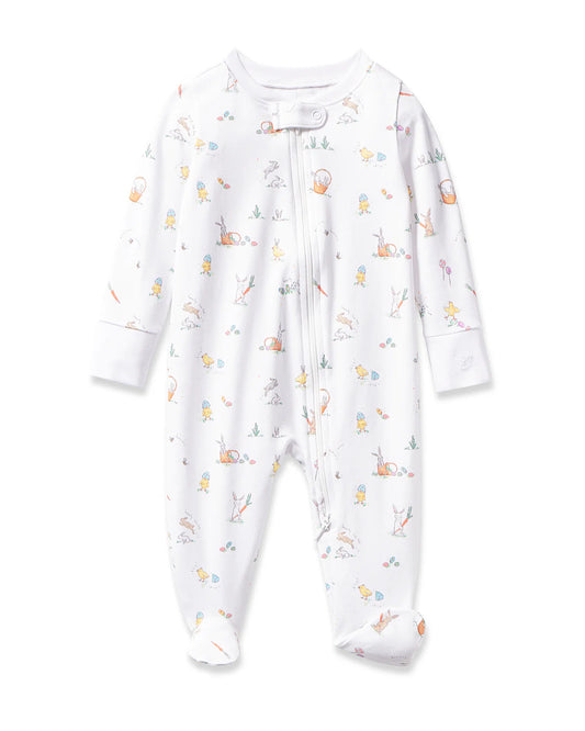 Baby's Pima Romper in Easter Frolic