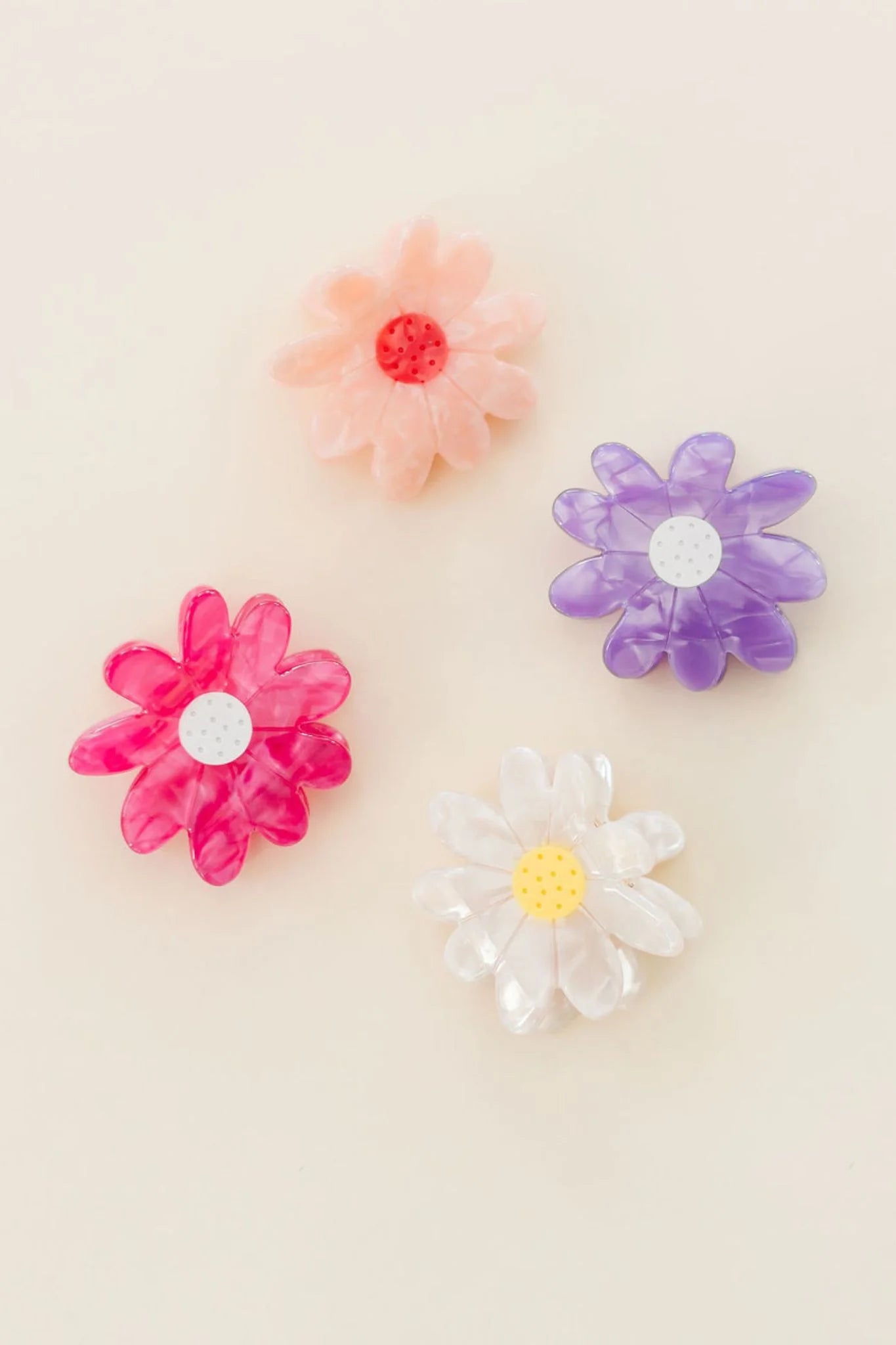 Daisy Hair Claw Clip