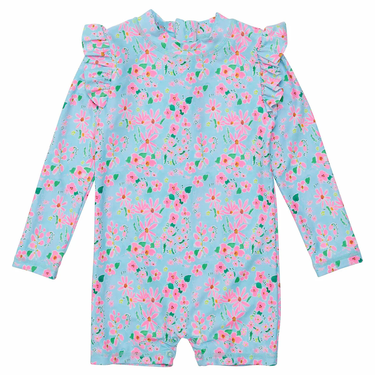 Daisy Chain LS Sunsuit