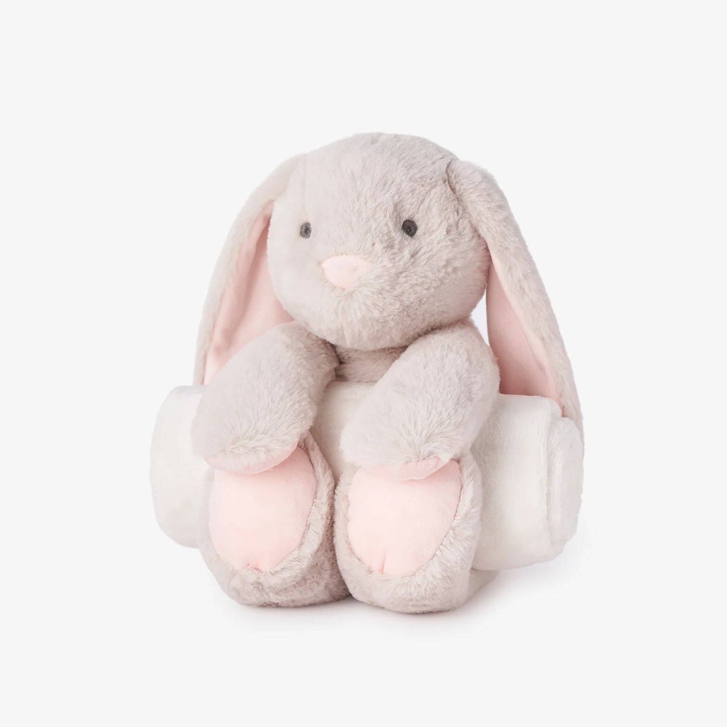 Bunny Bedtime Huggie Plush Toy with Blanket