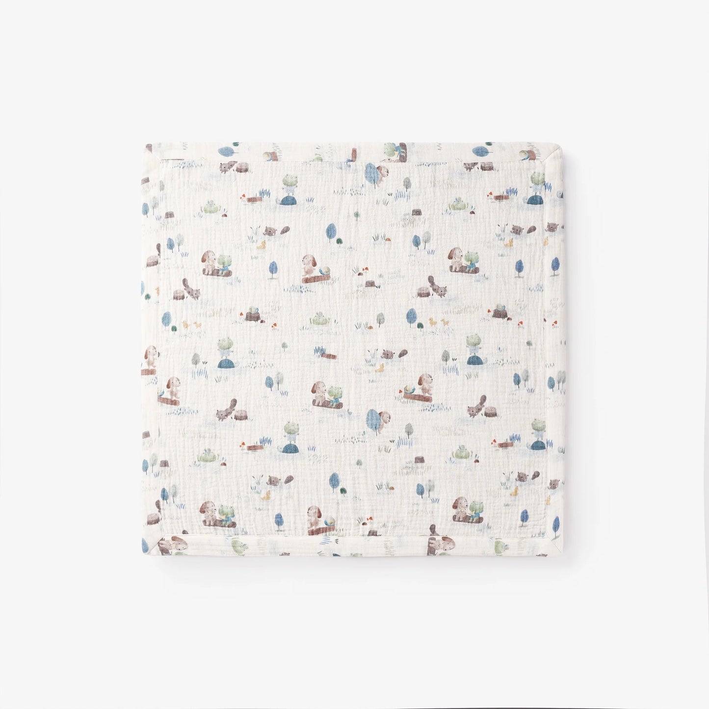 Pond Friends Organic Muslin Security Blanket