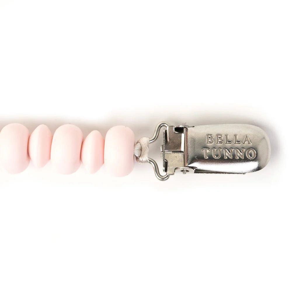 Light Pink Pacifier Clip