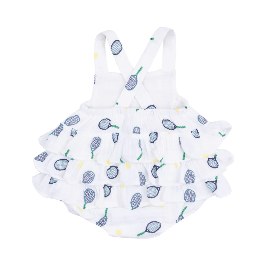 RUFFLE SUNSUIT - TENNIS