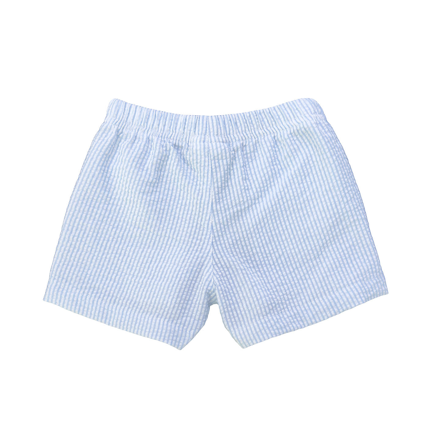 Naples Seersucker Short, Light Blue Stripe