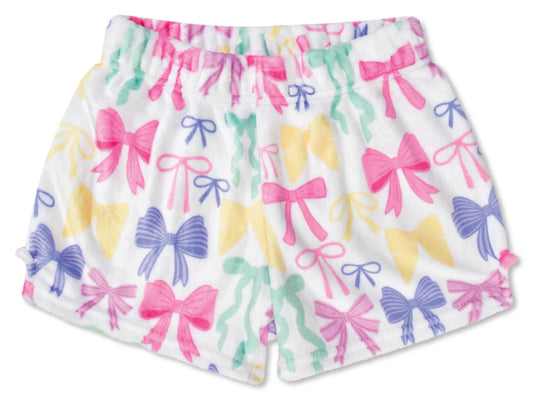 Pretty Bows Plush Shorts