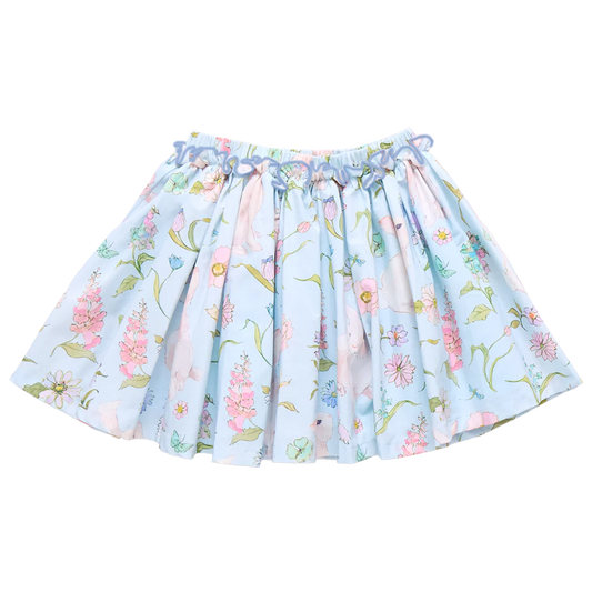 Girls Gianna Skirt - Botanical Bunnies