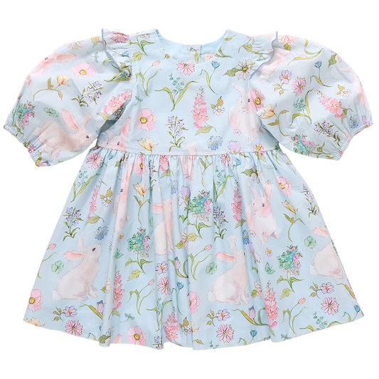 Girls Brooke Dress - Botanical Bunnies