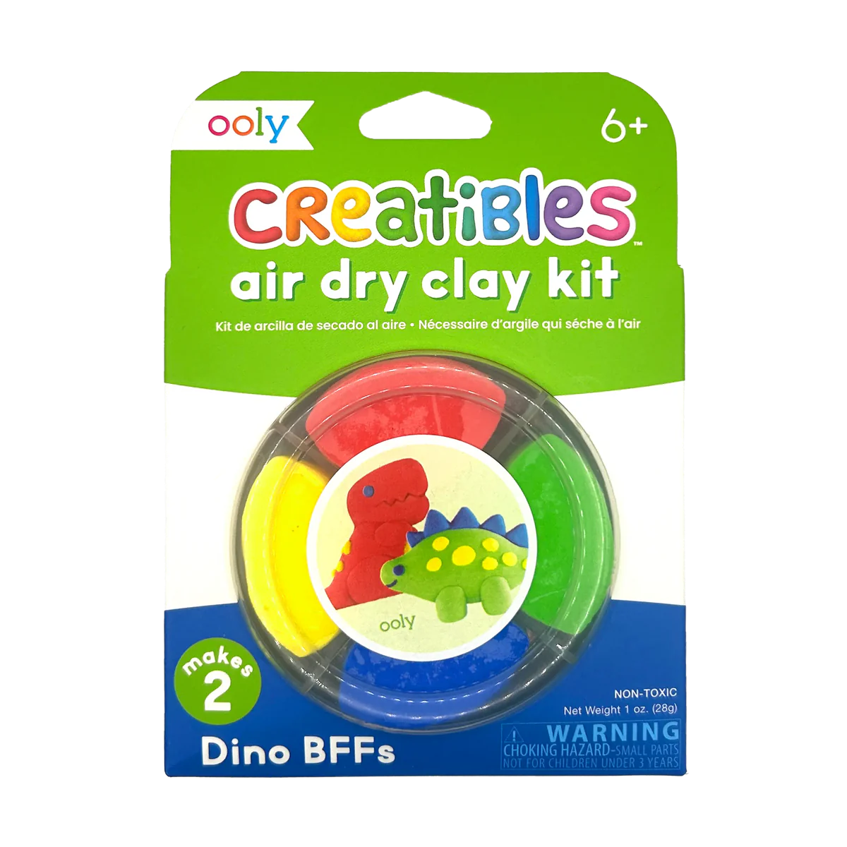 Creatibles Mini Air Dry Clay Kit - Dino BFFs