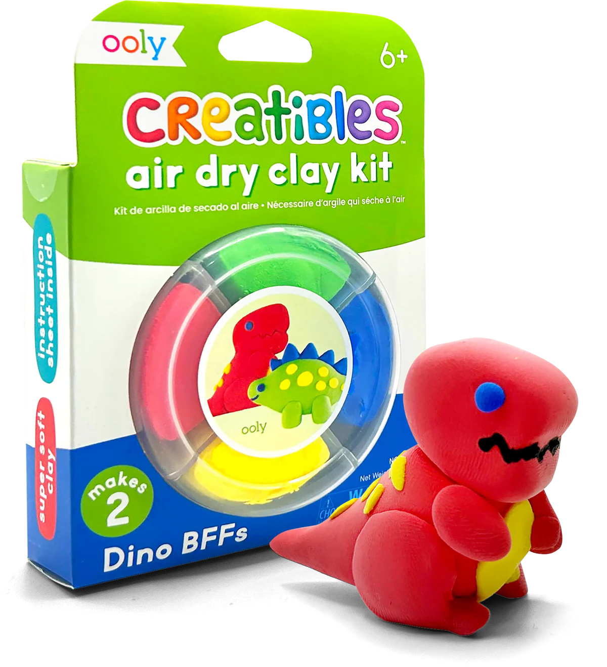 Creatibles Mini Air Dry Clay Kit - Dino BFFs