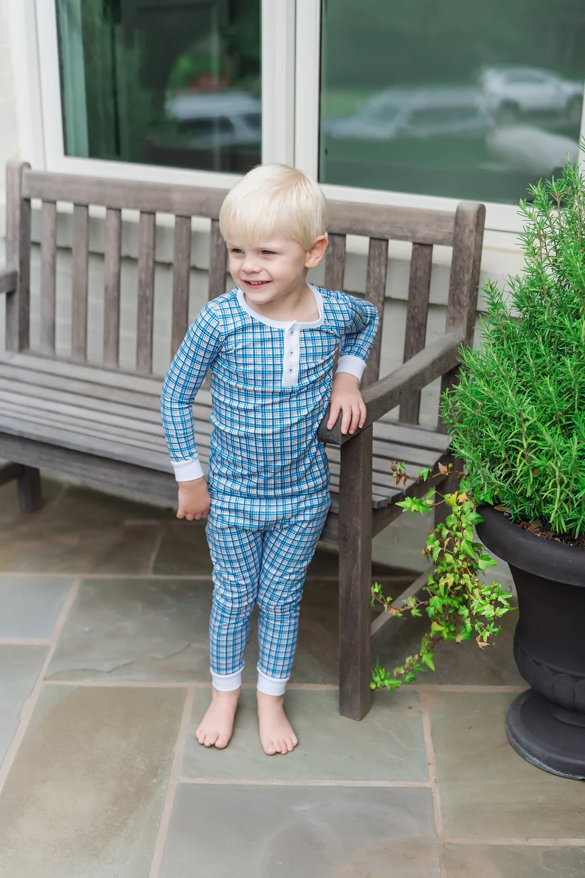 JACK BOYS' PAJAMA PANT SET - AUTUMN PLAID