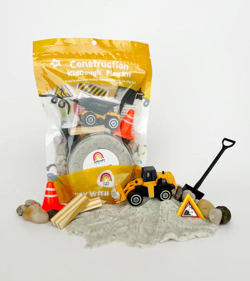 Construction (Cookies and Cream) KidDough Play Kit