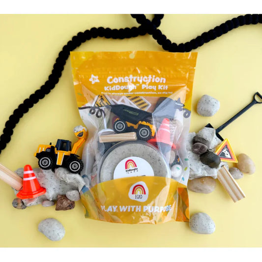 Construction (Cookies and Cream) KidDough Play Kit