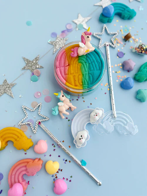 Unicorn (Rainbow Sherbert) KidDough Play Kit