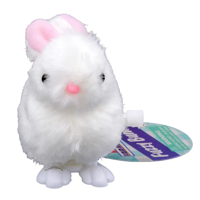 Farm Fresh Fuzzy Bunny Wind Up