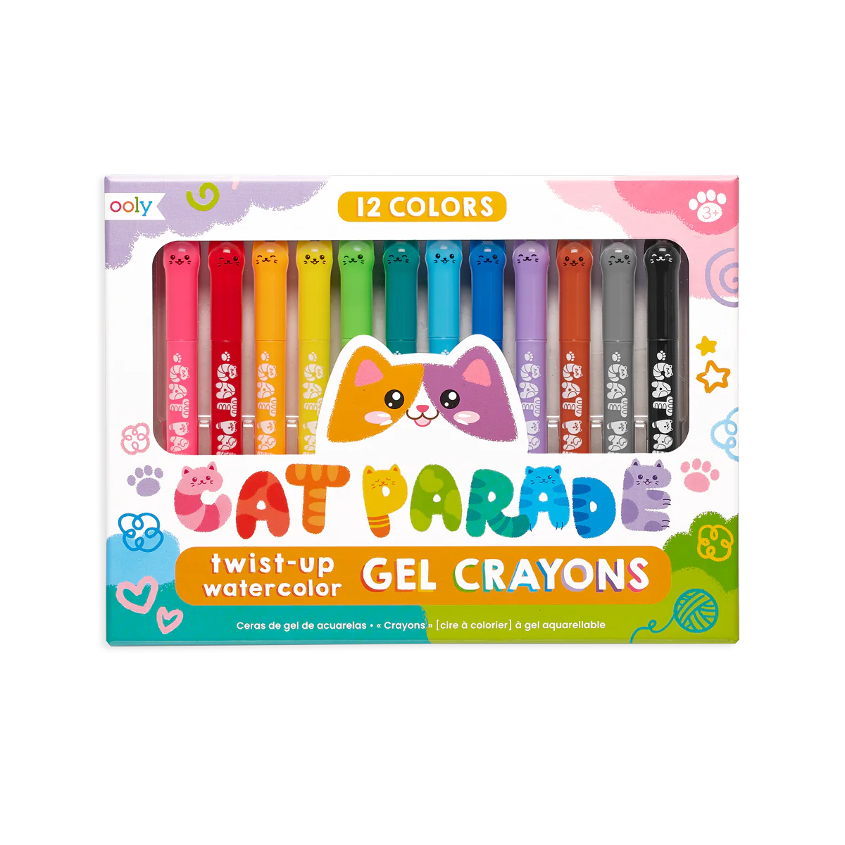 Cat Parade Gel Crayons