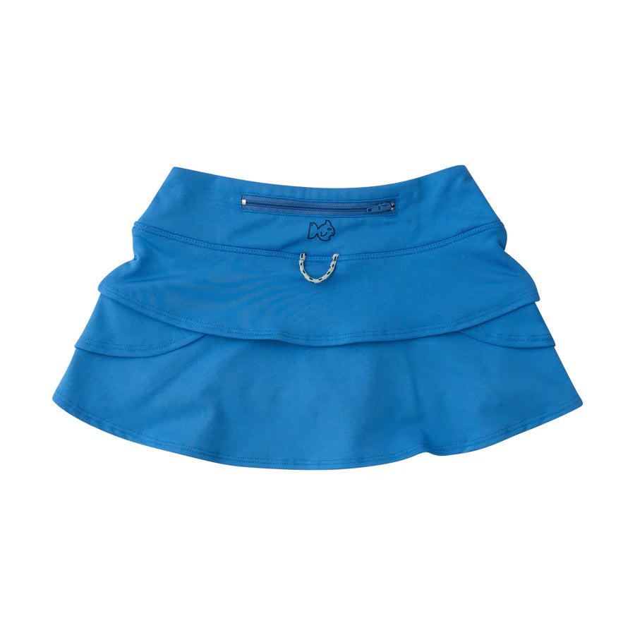 GIRLS STARBOARD SWING SKORT IN MARINA BLUE