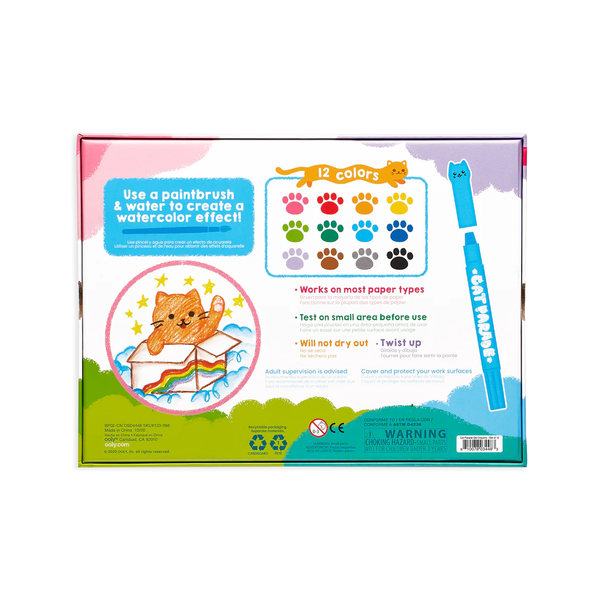 Cat Parade Gel Crayons