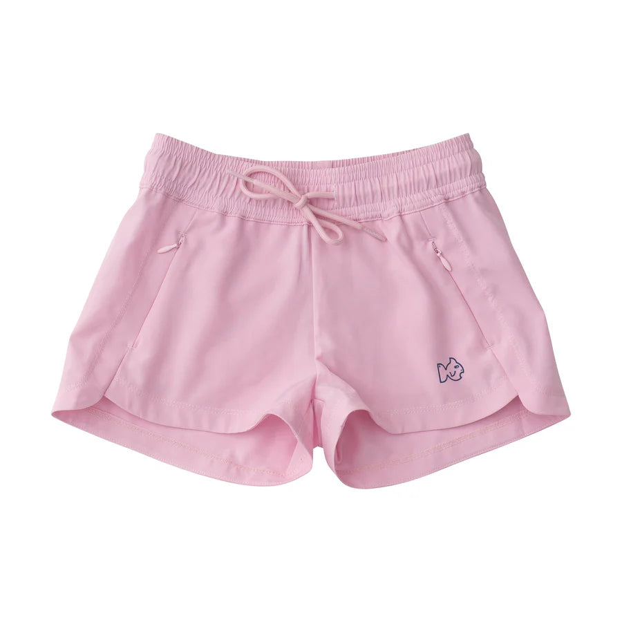 GIRLS' BEACH CRUISER SHORT IN PINK LADY