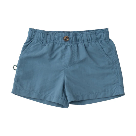 BOY'S OUTRIGGER PERFORMANCE SHORT PROVINCIAL BLUE