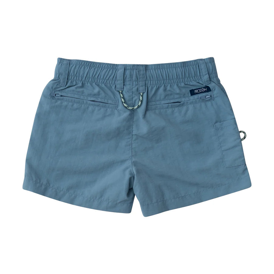 BOY'S OUTRIGGER PERFORMANCE SHORT PROVINCIAL BLUE