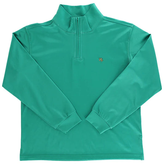 Performance Half Zip - Green