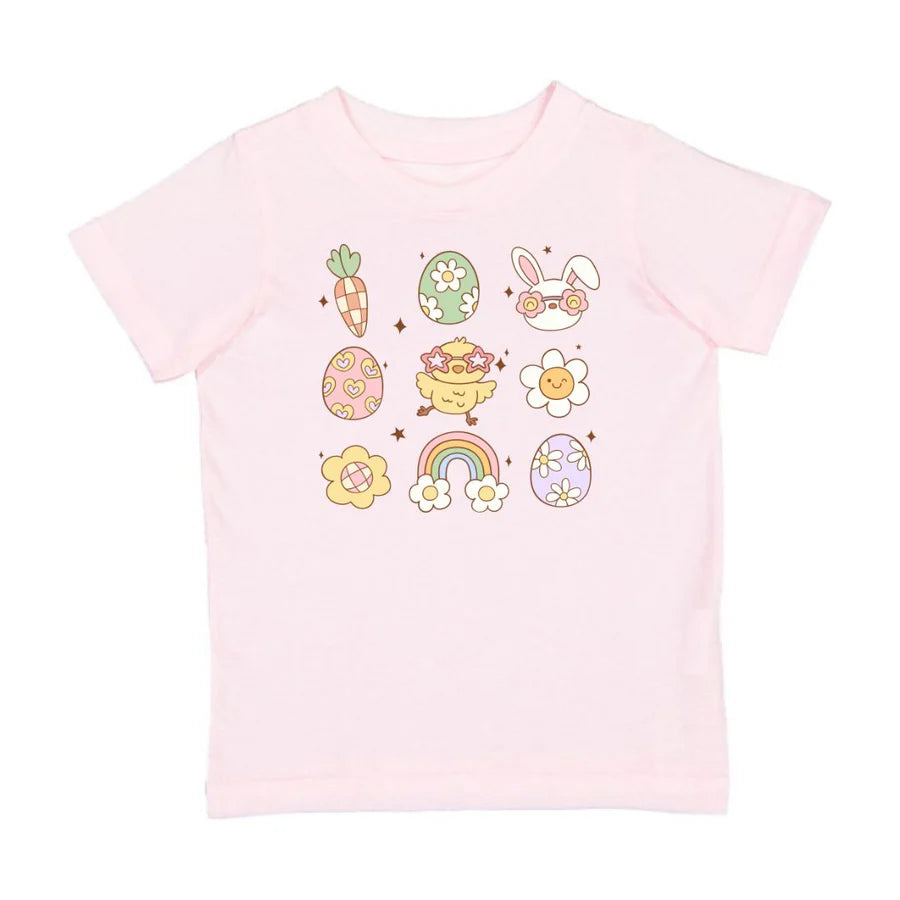 Groovy Chick Easter Short Sleeve T-Shirt - Ballet