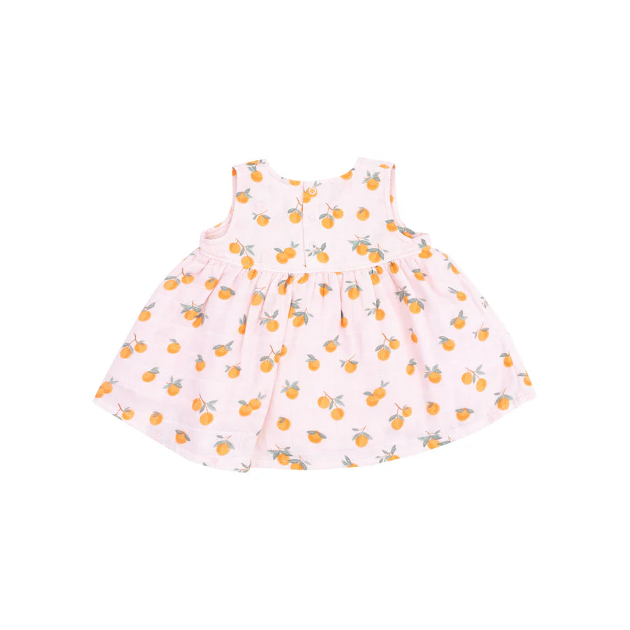 KIMONO DRESS & BLOOMER - SWEET CLEMENTINES