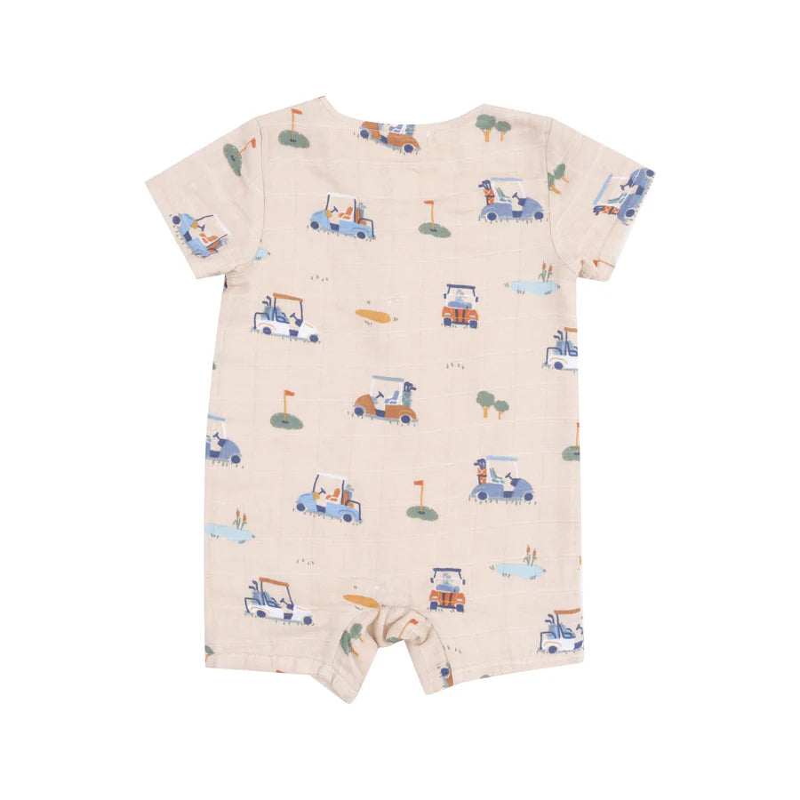 HENLEY SHORTALL - GOLF CART CUTIES OATMEAL