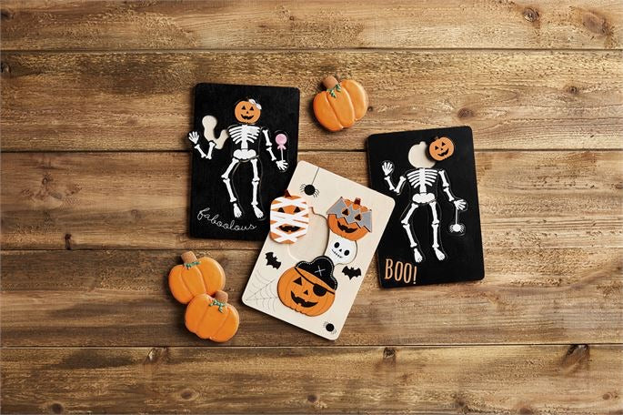 Wood Halloween Puzzles - Lily Pad