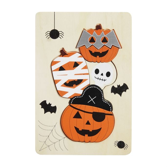 Wood Halloween Puzzles - Lily Pad