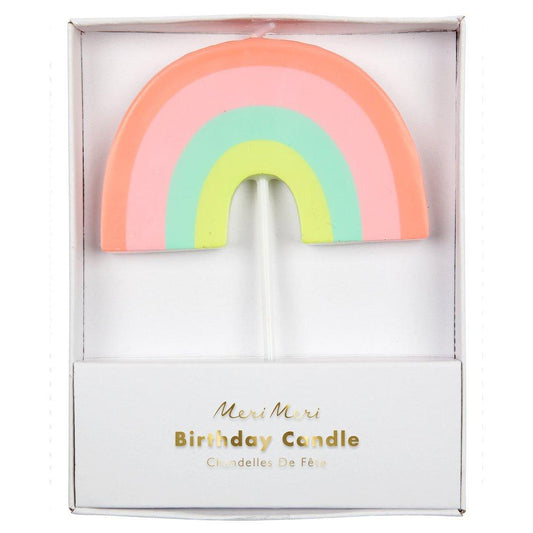 Rainbow Candle - Lily Pad