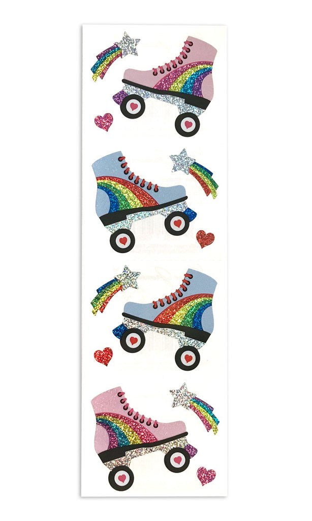 Mrs. Grossmans Roller Skates Sticker Sheet - Lily Pad