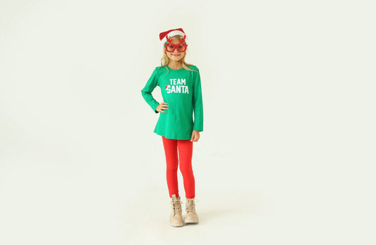 Team Santa Tunic - Lily Pad