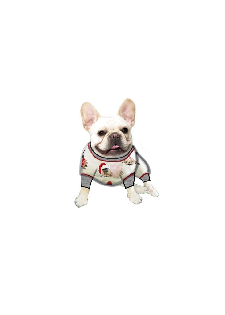 Dog PJ Set, Merry Puggin’ Christmas - Lily Pad
