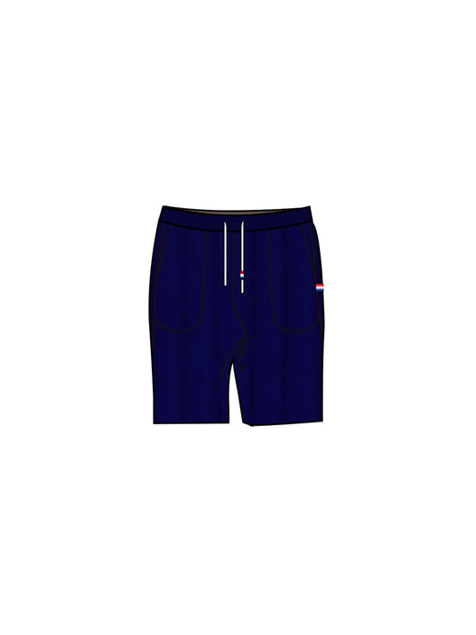 Santa Rosa Terry Shorts, Indigo - Lily Pad